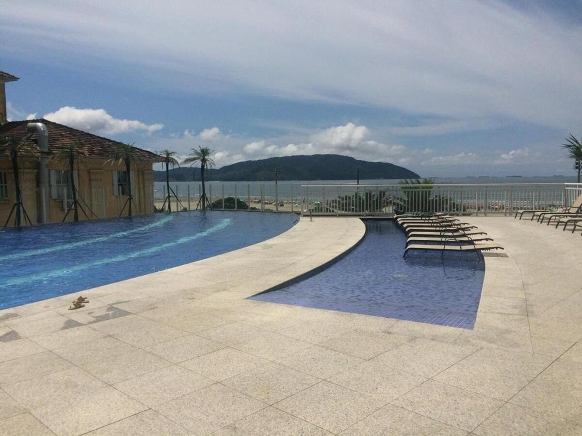 Vista Mar Unlimited Frente Mar Ar Condicionado Garagem Arrumacao Andar Alto E Piscina Aquecida, Sauna E Muito Mais! Santos (Sao Paulo) Exterior foto